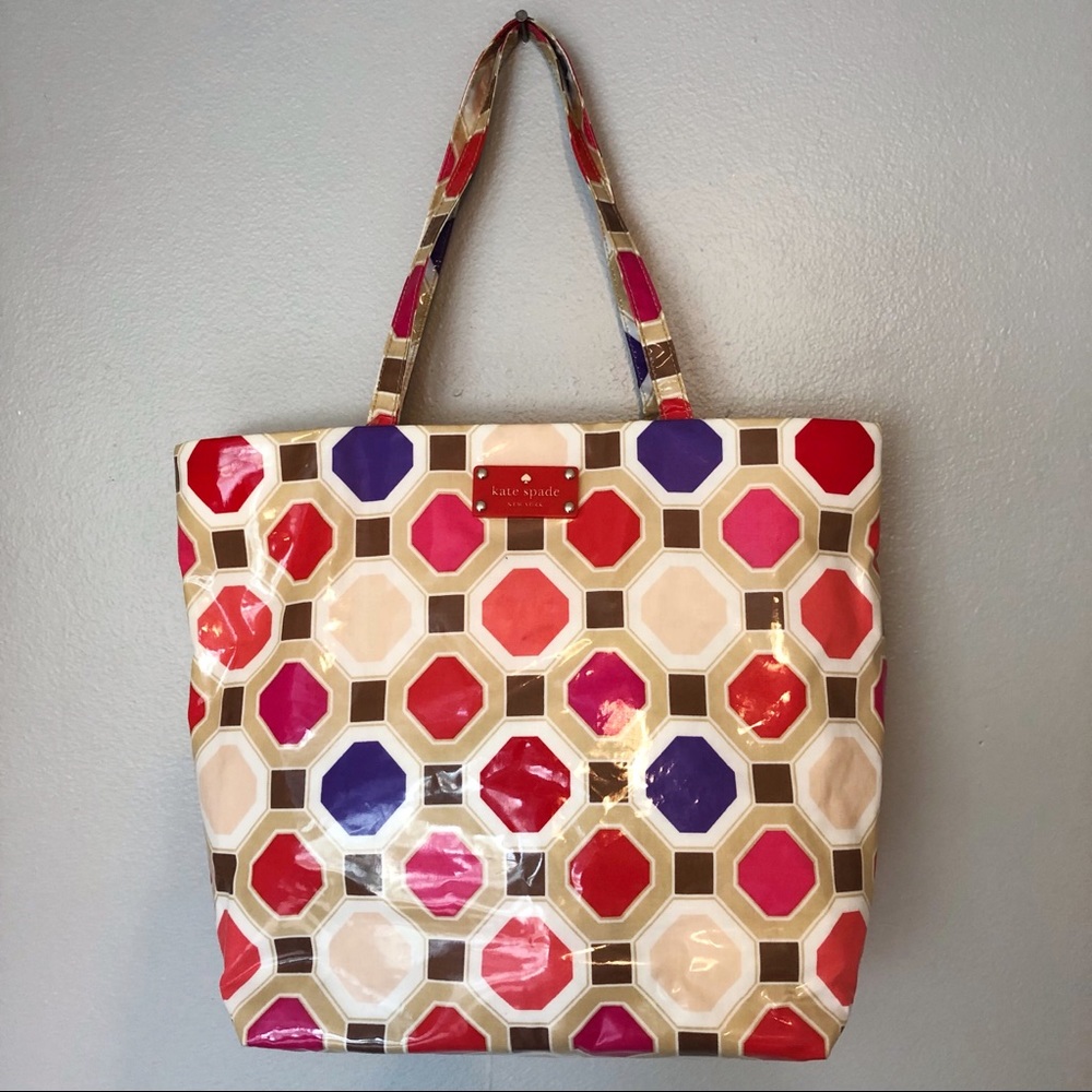 kate spade Vinyl Patterned Tote